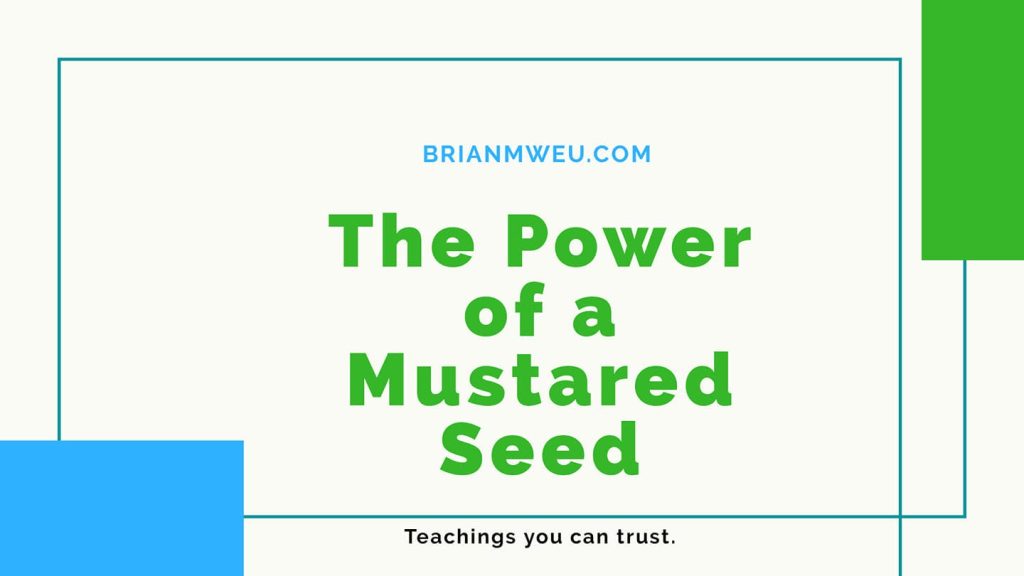 the power of a mustard seed